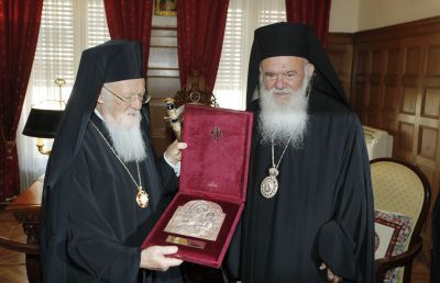 Συνάντηση Αρχιεπισκόπου με τον Οικουμενικό Πατριάρχη VIDEO & FOTO